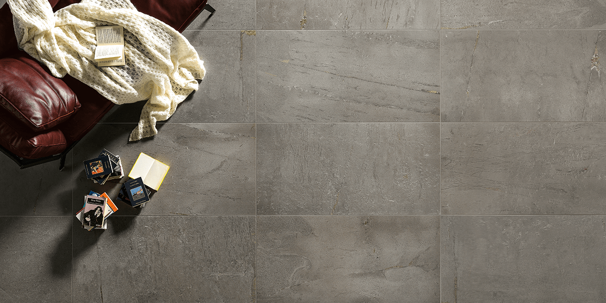 Brit Limestone Replica Porcelain Floor Tile