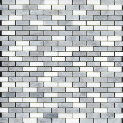 Mugwort Grey, Thassos & Bianco Carrara Blend