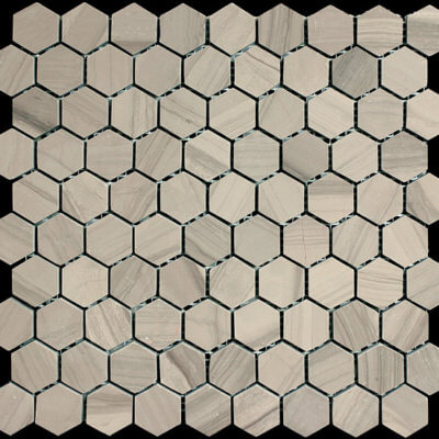 Honed Hexagon Mosaic