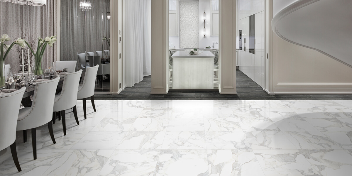 Calacatta Vintage Color Base Porcelain Tile Marble-look | Olympia Tile & Stone