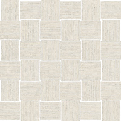 Cotton Basketweave Mosaic