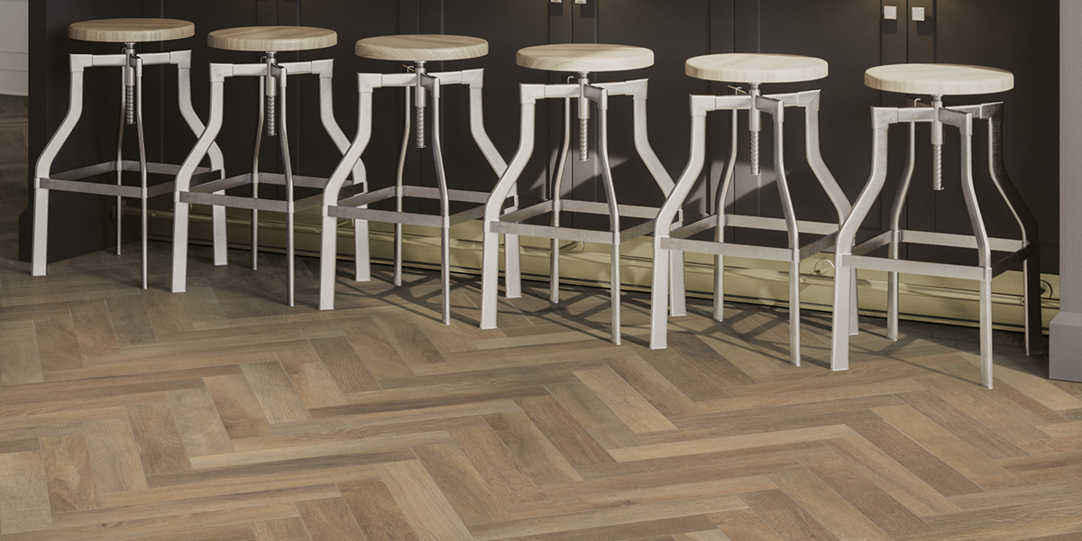 Wood Look Plank Glazed Porcelain Tile Greenwood Noce | Rondine