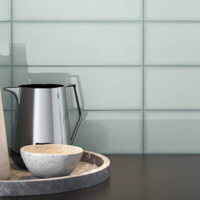 Vetri Natural Glazed Porcelain Refin Olympia Glass-Look Tile