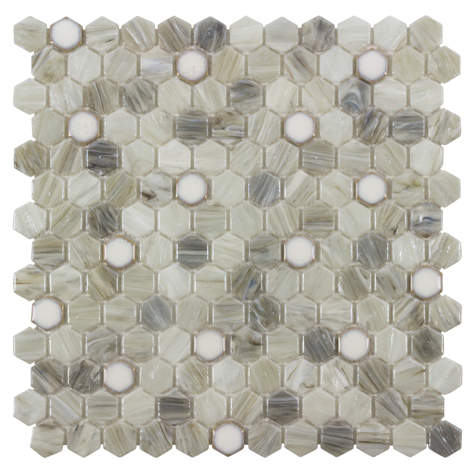 glassique anthology brocade sepia glass mosaic tile