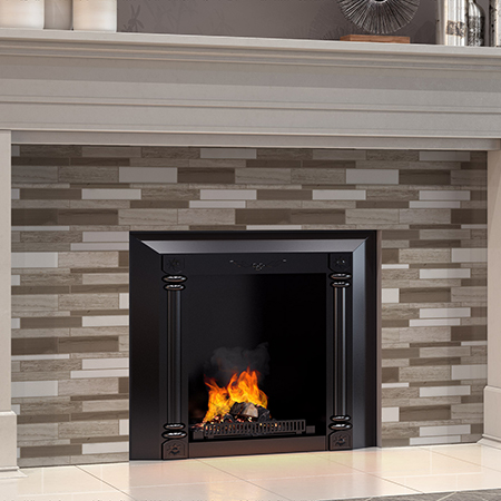 Ridge Hills Anthology Villager Linear Mosaic Fireplace