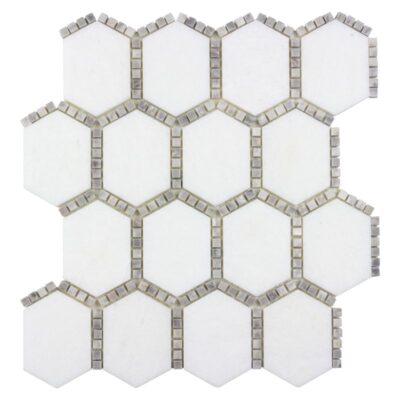 Jeweled Hex Manor Grey