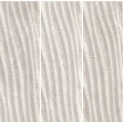 Nature Beige Glossy Ceramic Curve