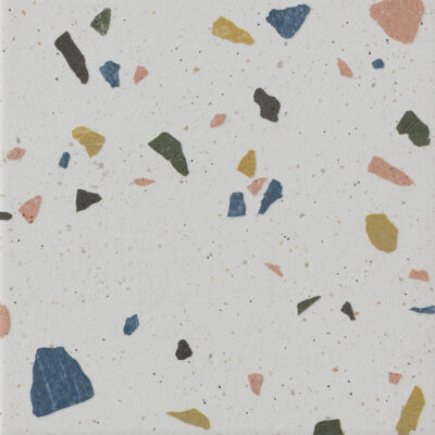 White Terrazzo 8x8